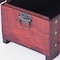 Vintiquewise Small Wooden Storage Box and Decorative Trunk Ideal for Home Decor, Treasure Box, and Storage QI003001 - alternate 5